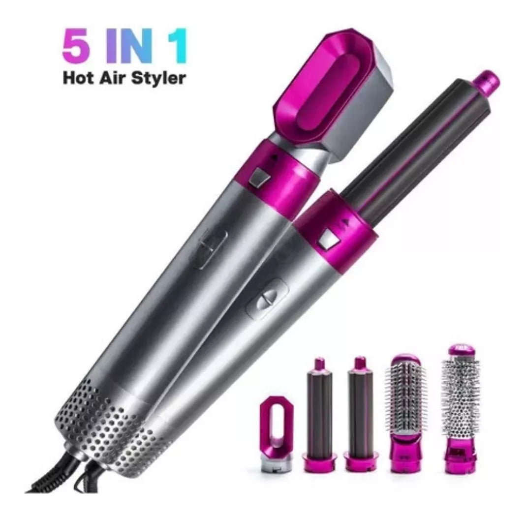 Peine Secador Cabello 5 En1 Multifuncion